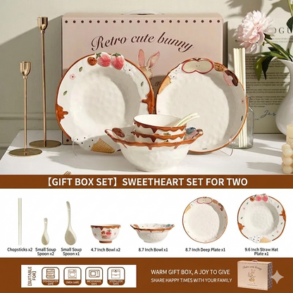 Apple Sundae Ceramic Tableware Collection | MeetU Home